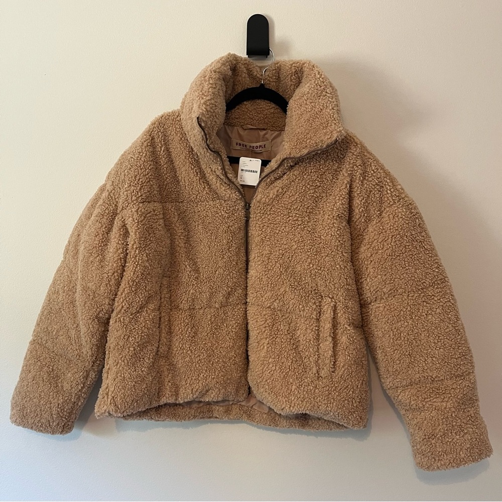 NWT Cozy Free People Teddy Jacket